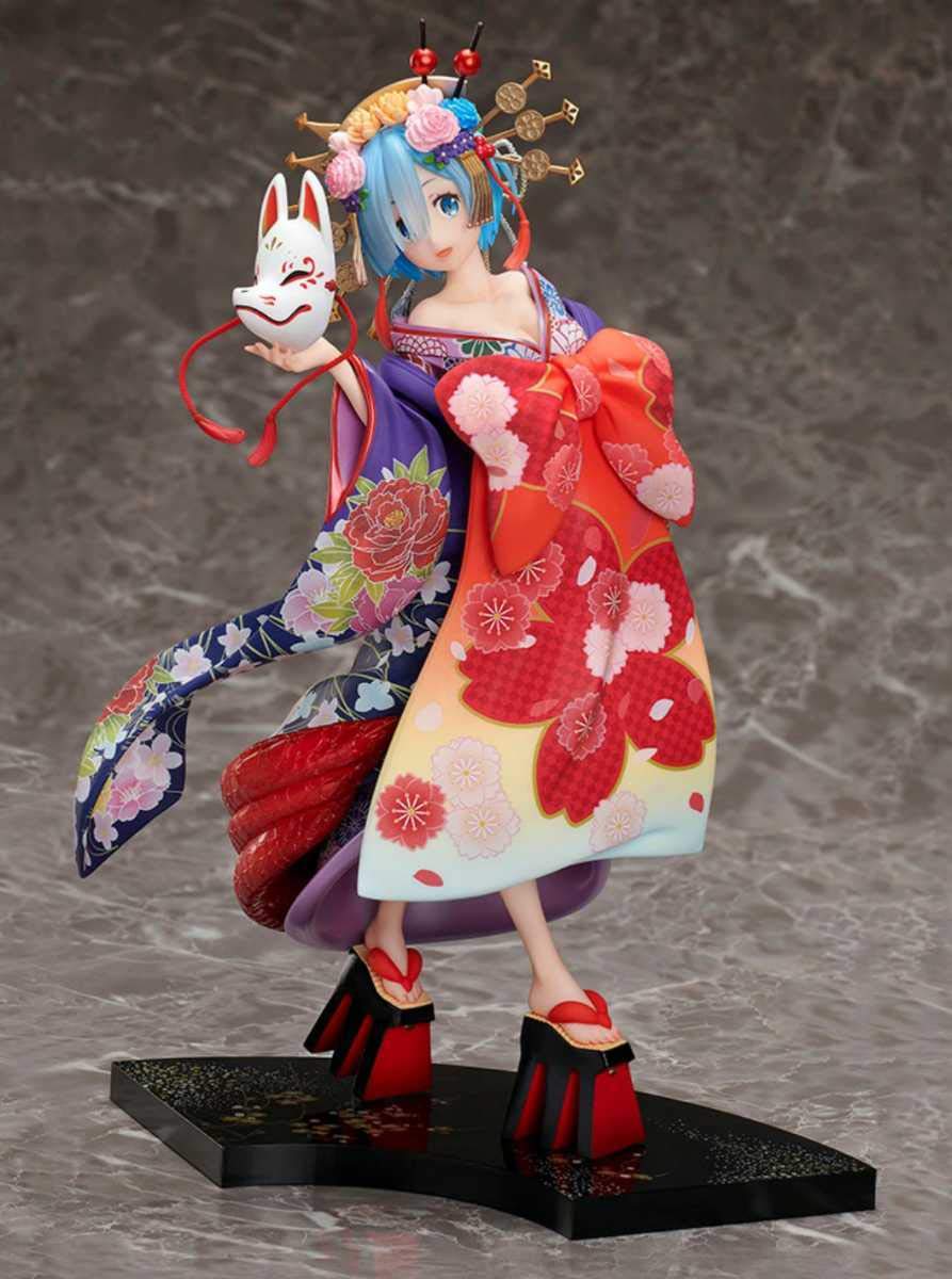 リゼロ レム 花魁道中Ver.フィギュア Amazon.co.jp: Reゼロから始める異世界生活 レム -花魁道中- 1/7